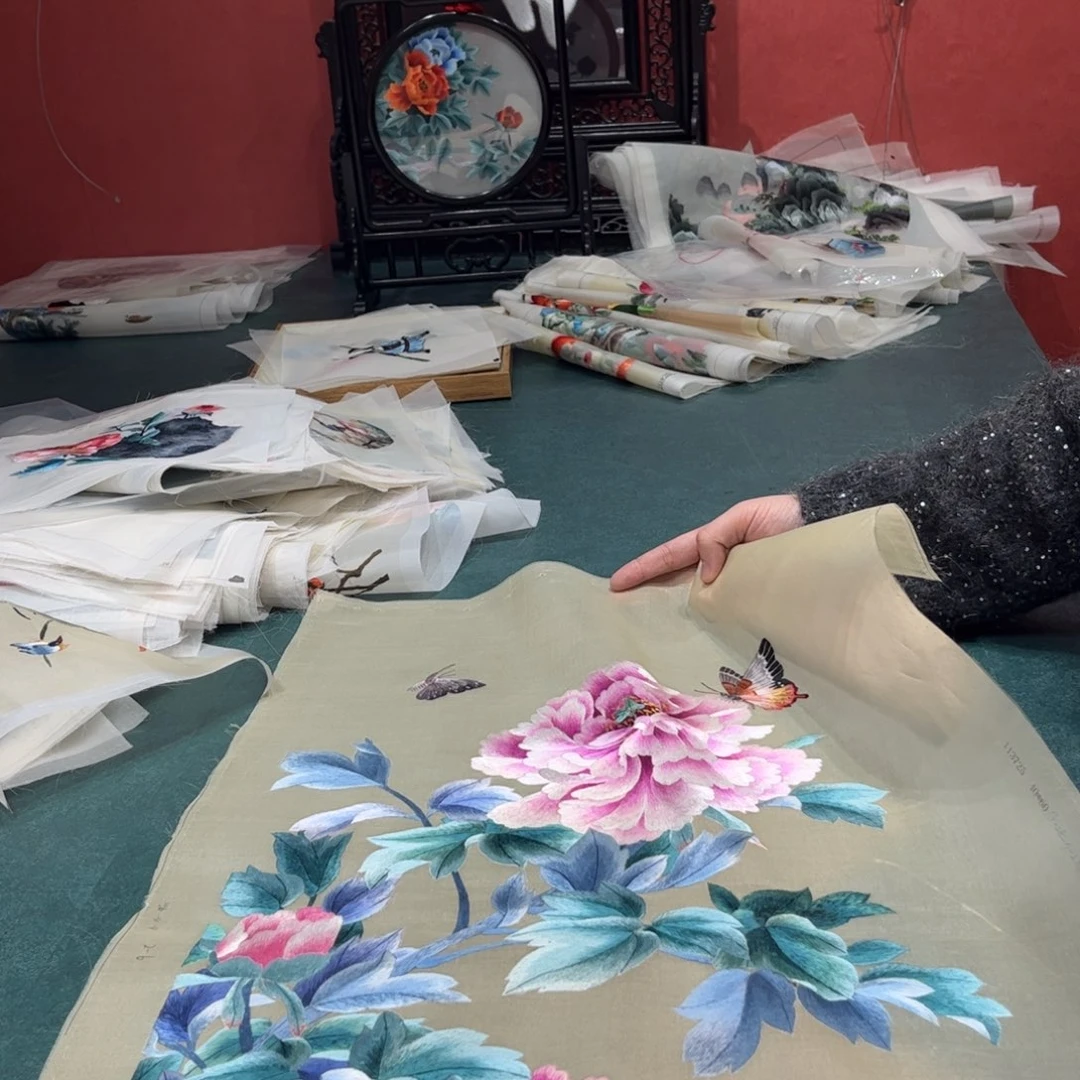 妮***机织绣纯手工制作方法大全集采