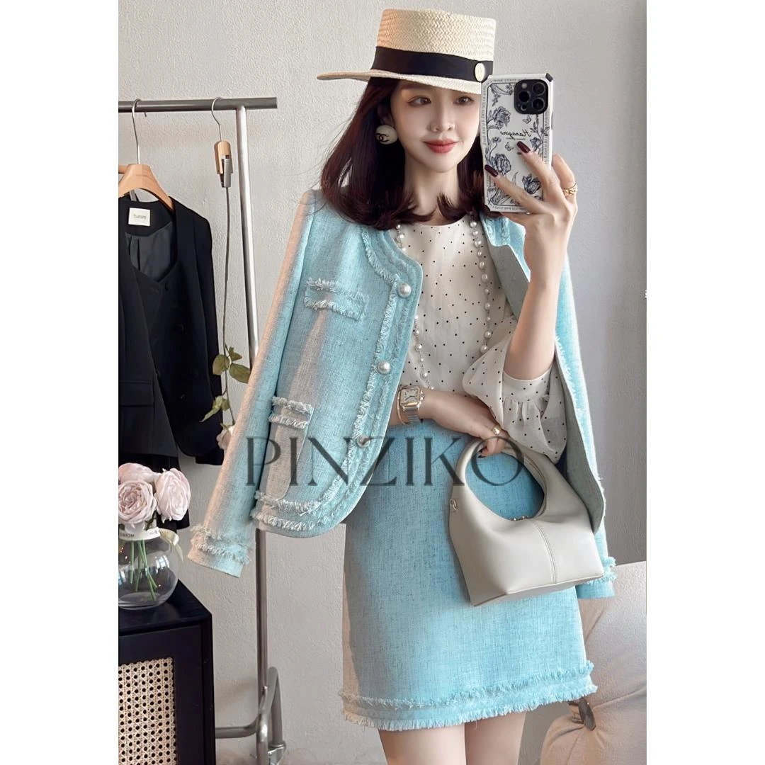 【年终宠粉大促】【PINZIKO】伯克利~简约百搭香香短外套 TJA010