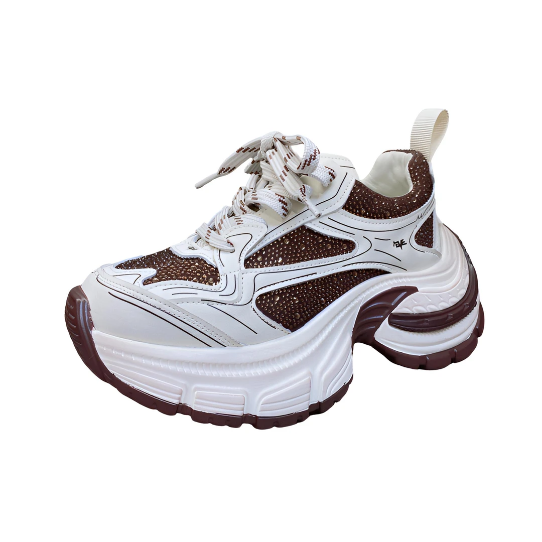 春秋时尚休闲鞋老爹鞋夏季网面韩版