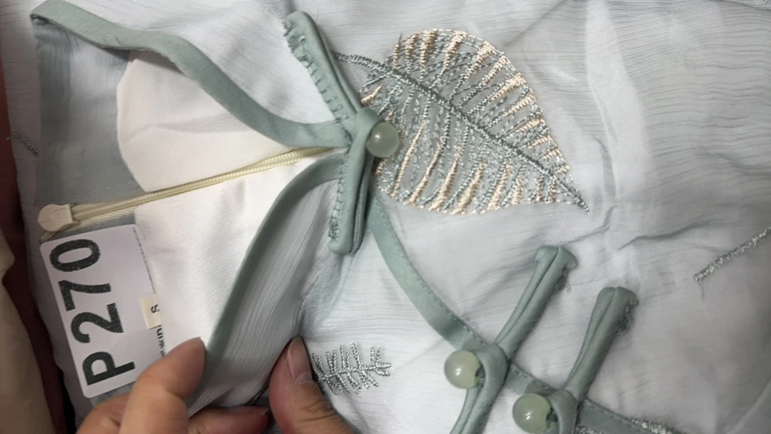 -270-瑕-------改良款旗袍