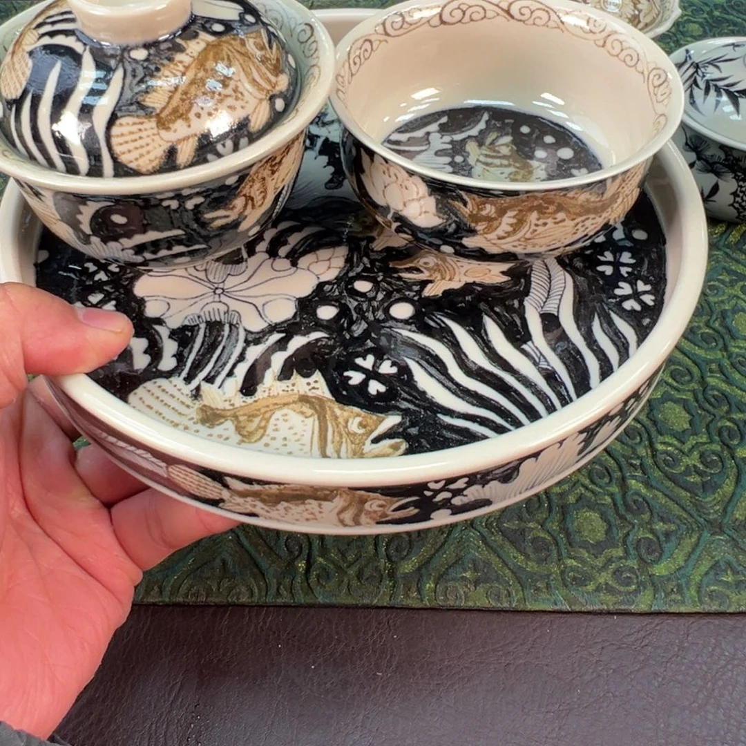 陶景德镇手工手绘陶瓷