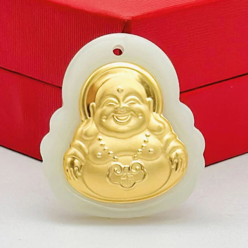 0068镶嵌佛像吊坠