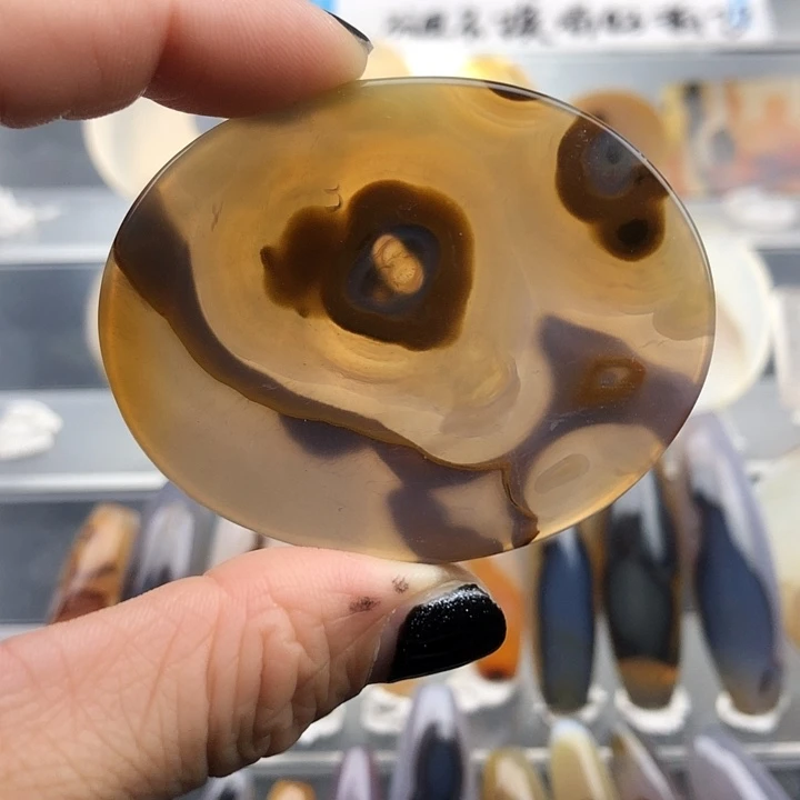 查罗石未镶嵌珠宝半成品132