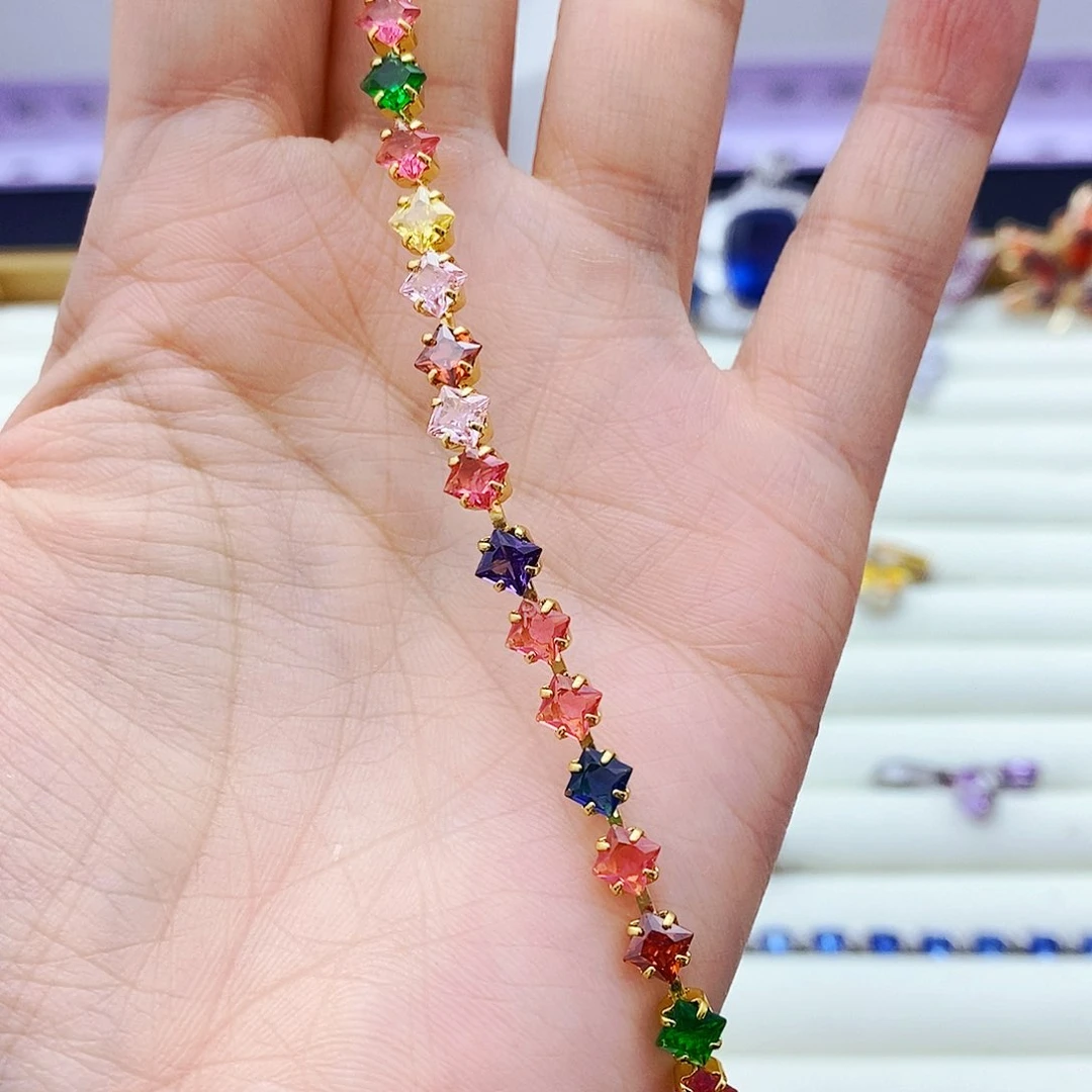 未镶嵌手链碧玺手链