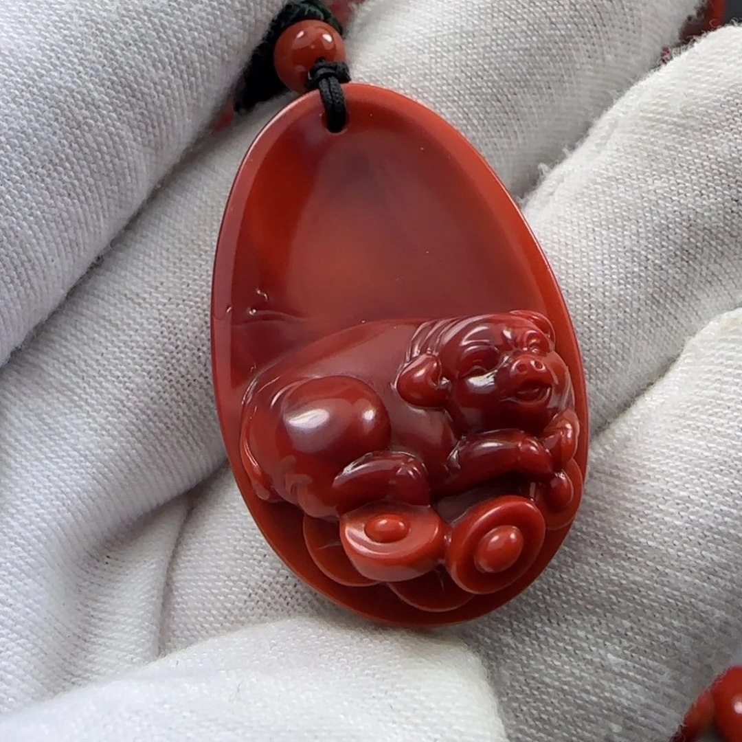 南红玛瑙未镶嵌雕件