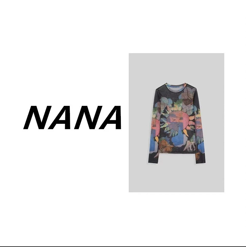 【NANA】设计感卡通印花T恤LZ10958