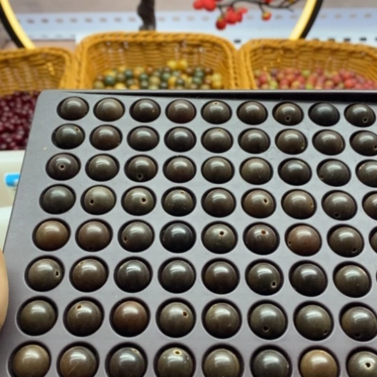 吊坠白玉菩提微瑕11巧克力圆120