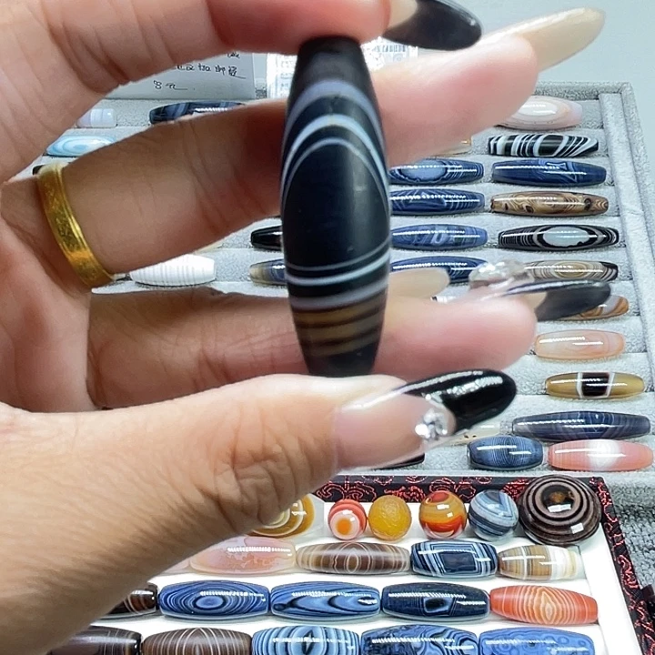玛瑙/玉髓合金珠宝半成品