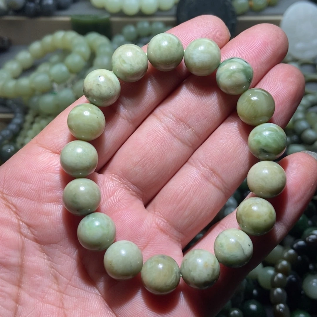 和田玉（糖玉）未镶嵌手链