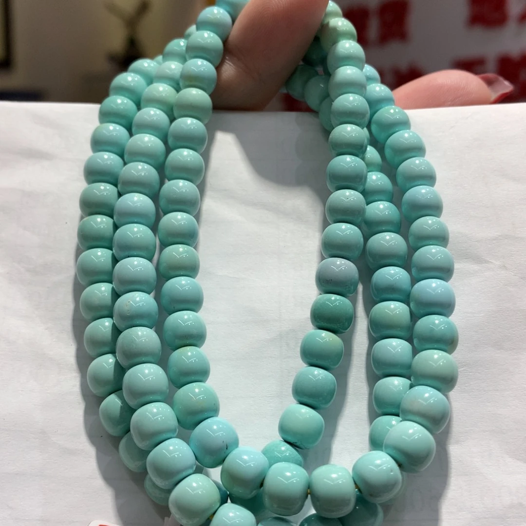 绿松石长链未镶嵌