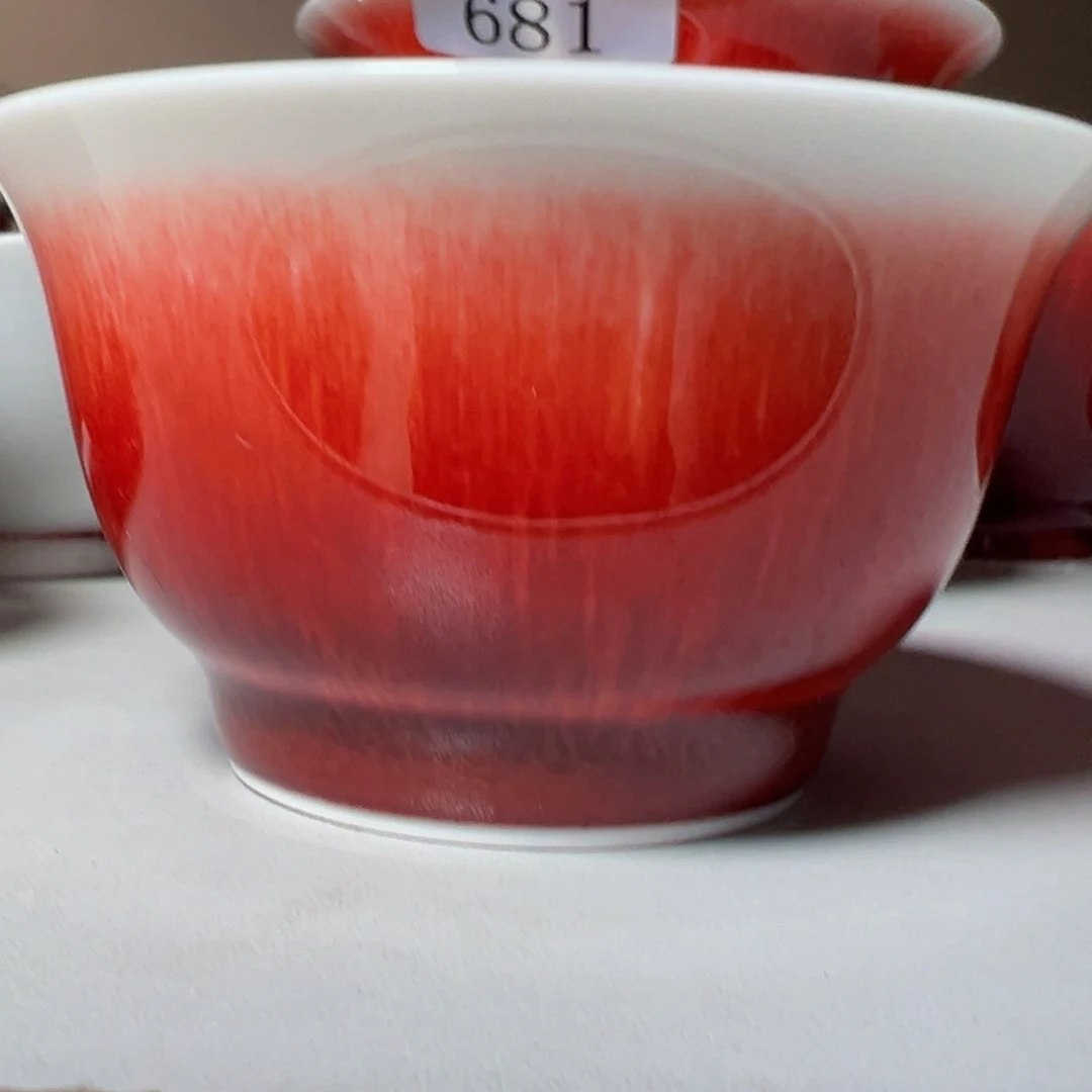 陶景德镇陶瓷郎红微瑕