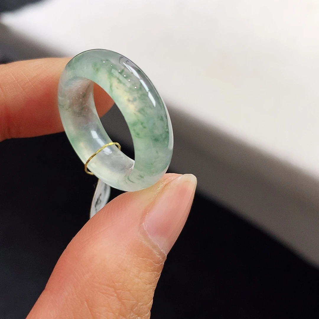 翡翠未镶嵌戒指12号