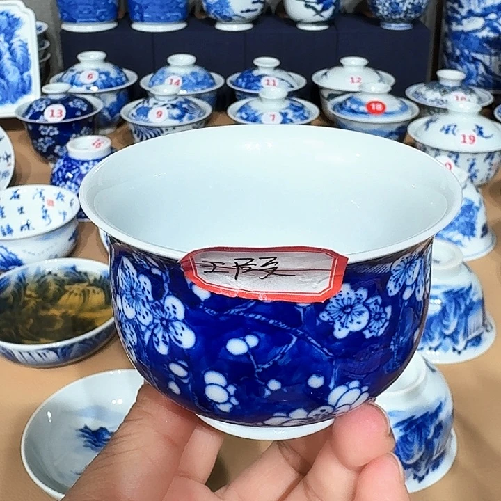 景德镇纯手工手绘单杯