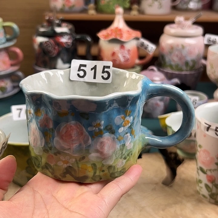 景德镇陶瓷手绘作品515