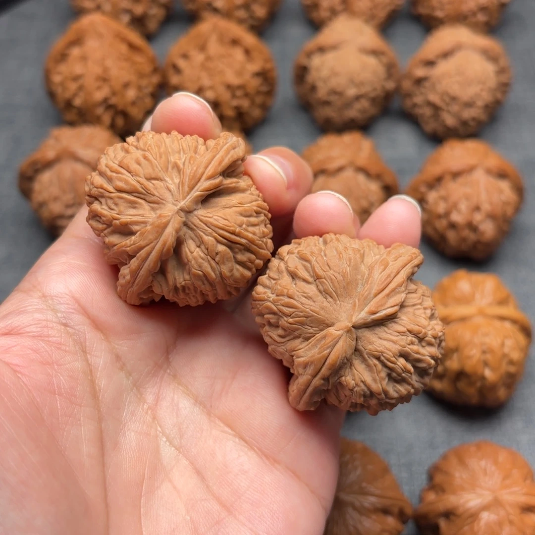 吊坠文玩核桃闷白42