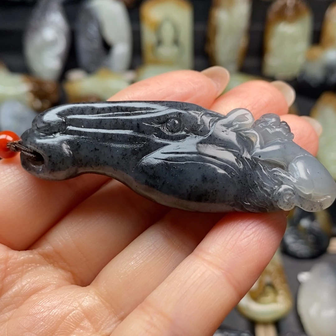 和田玉挂件未镶嵌