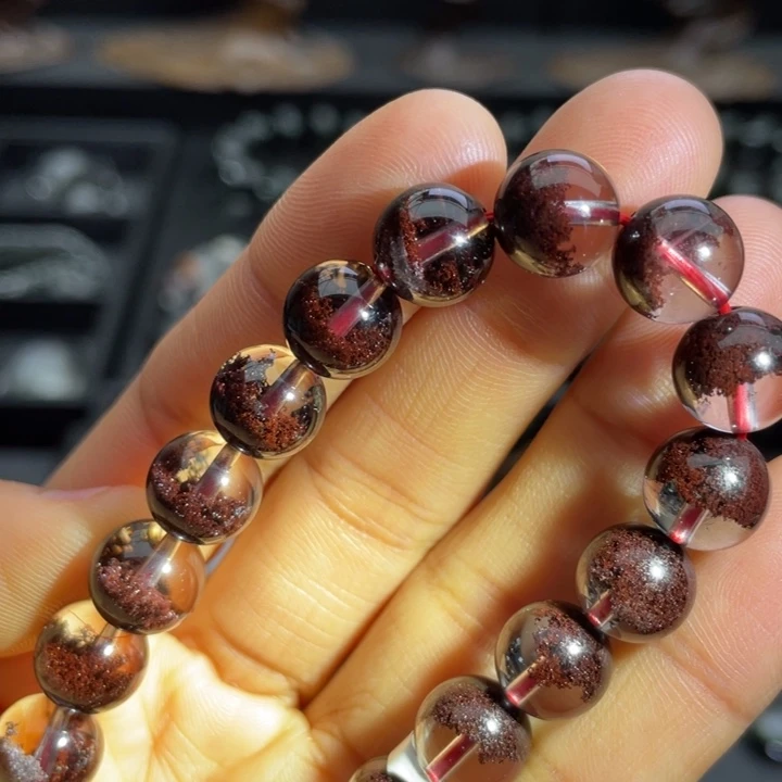 未镶嵌水晶手链红幽灵10