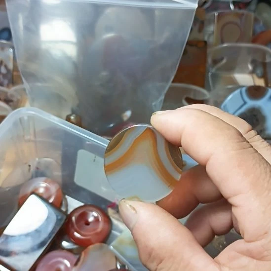 玛瑙/玉髓合金颈饰