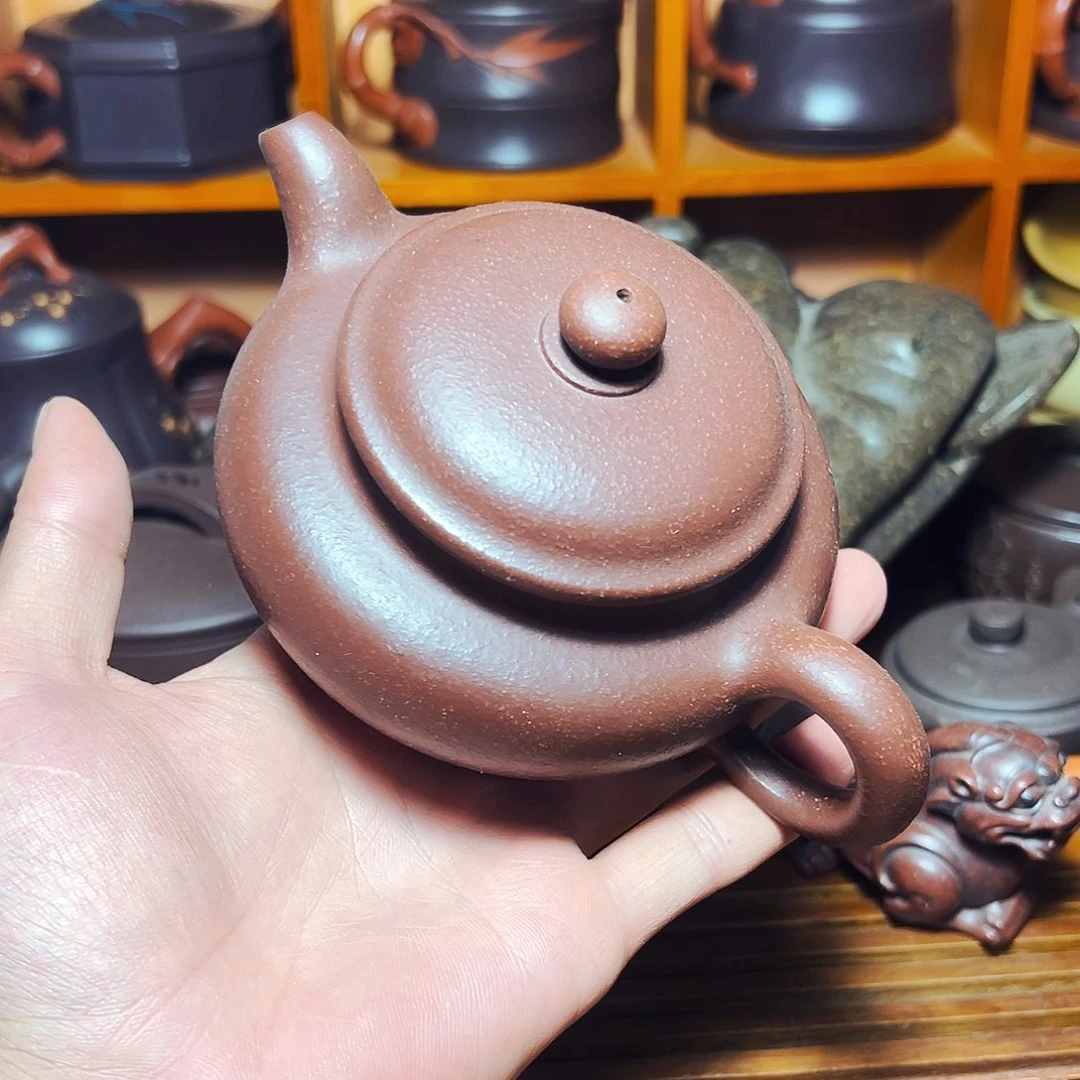 茶壶紫砂宜兴原矿紫砂壶手工制作