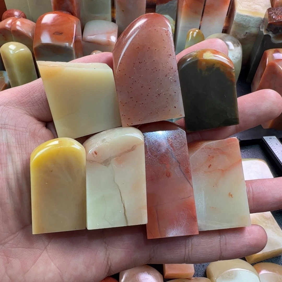 小***刻印石老挝石老挝石7个