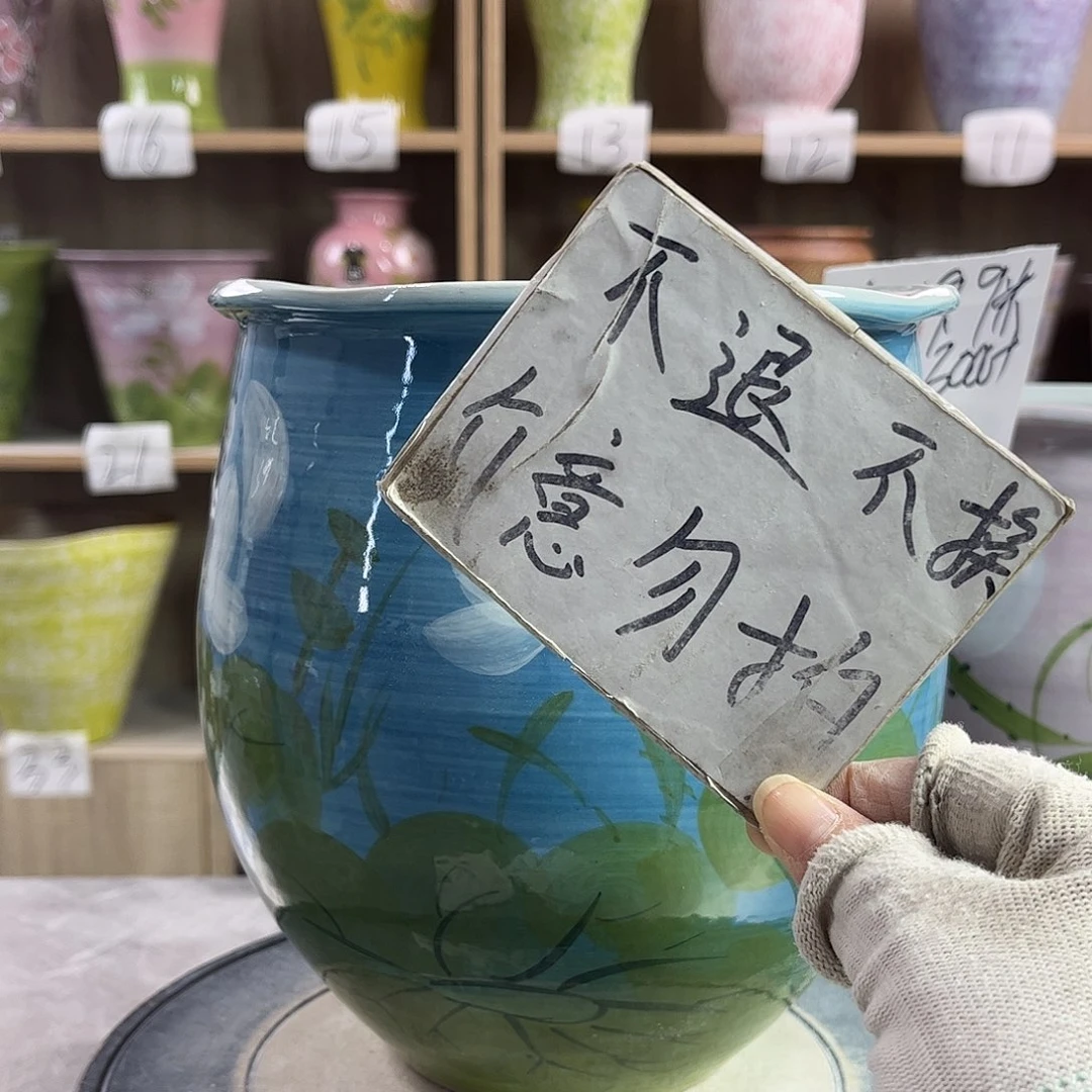 景德镇陶瓷花盆花盆