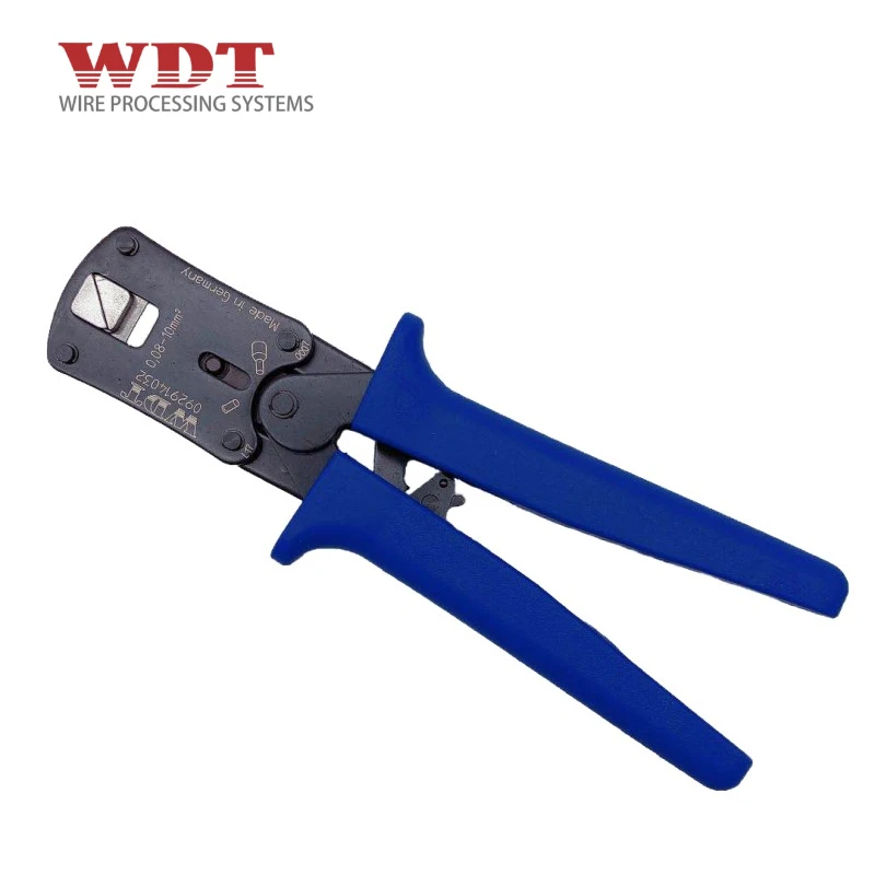 WDT德国CS10-AE22管状端子压线钳省力精准方形压接范围0.08~10mm²