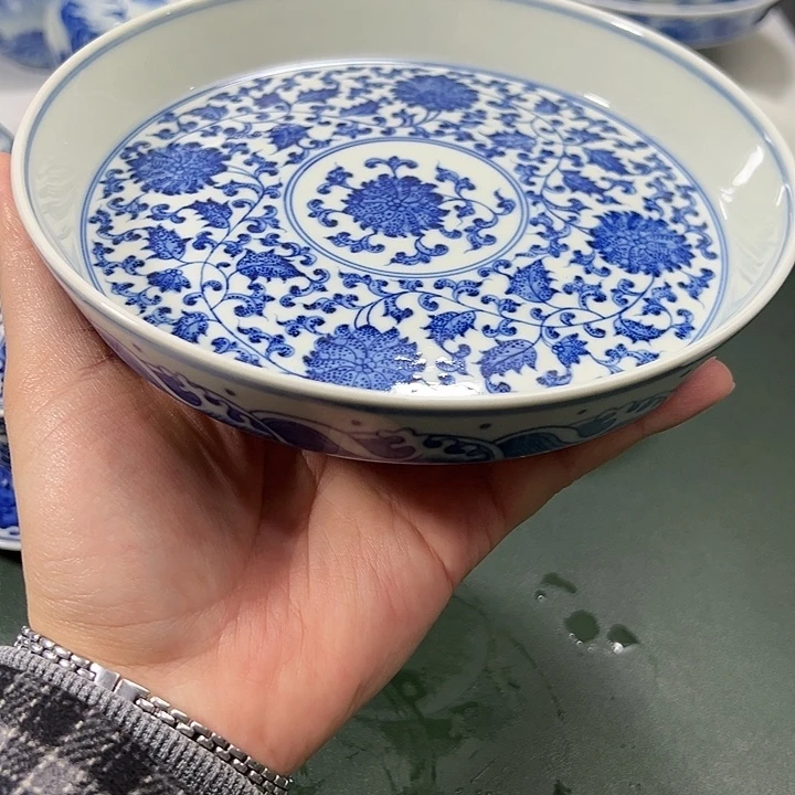 微瑕柴窑点工缠枝花卉壶承