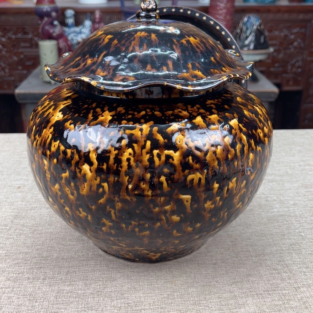 瓷片美****丽正能量陶瓷艺术品