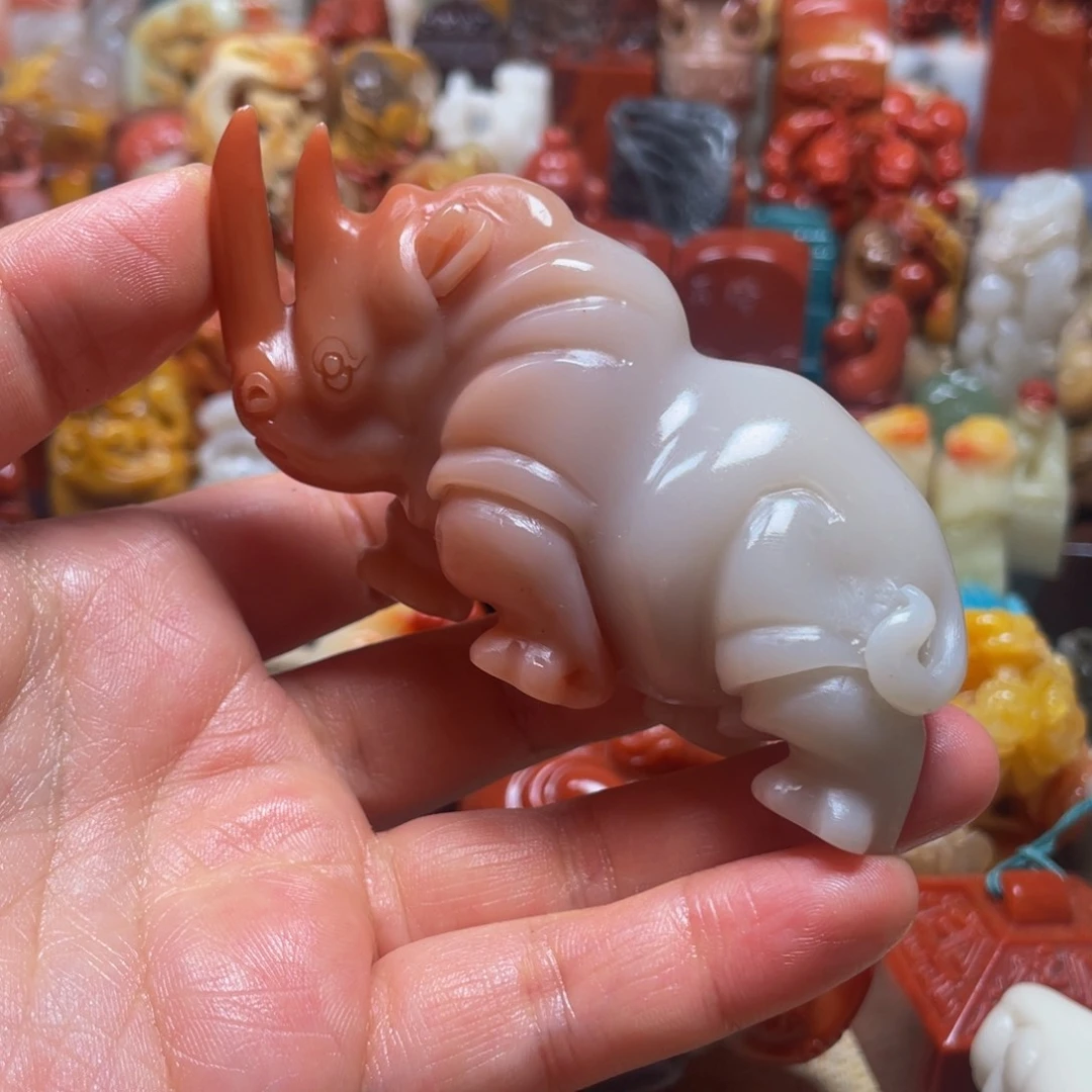 昌化石印石精美寿山