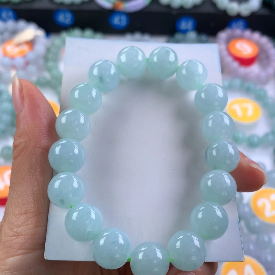 未镶嵌手链翡翠卡12