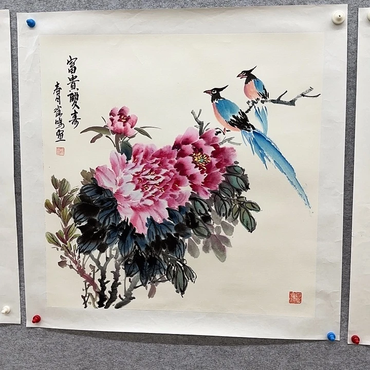 国画花鸟等的繁殖和繁殖70.70