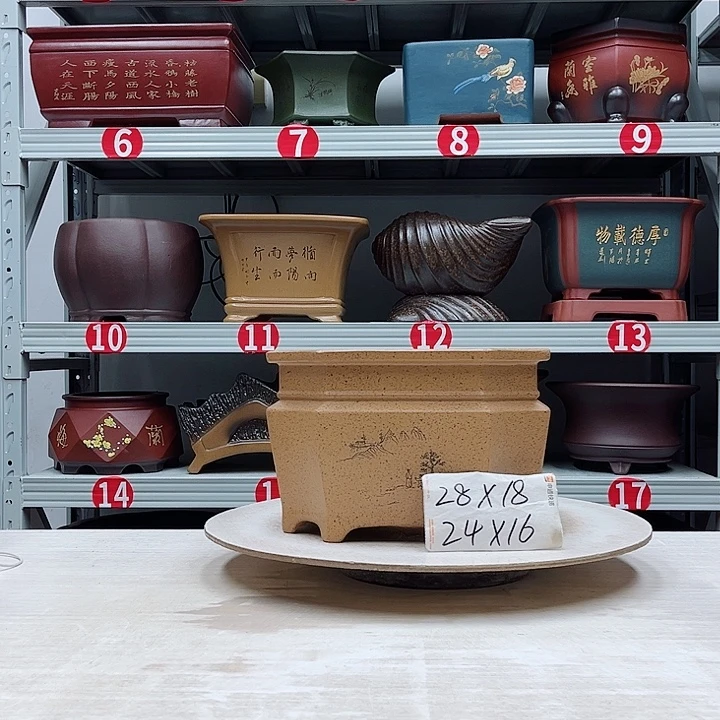 花盆紫砂紫砂花盆