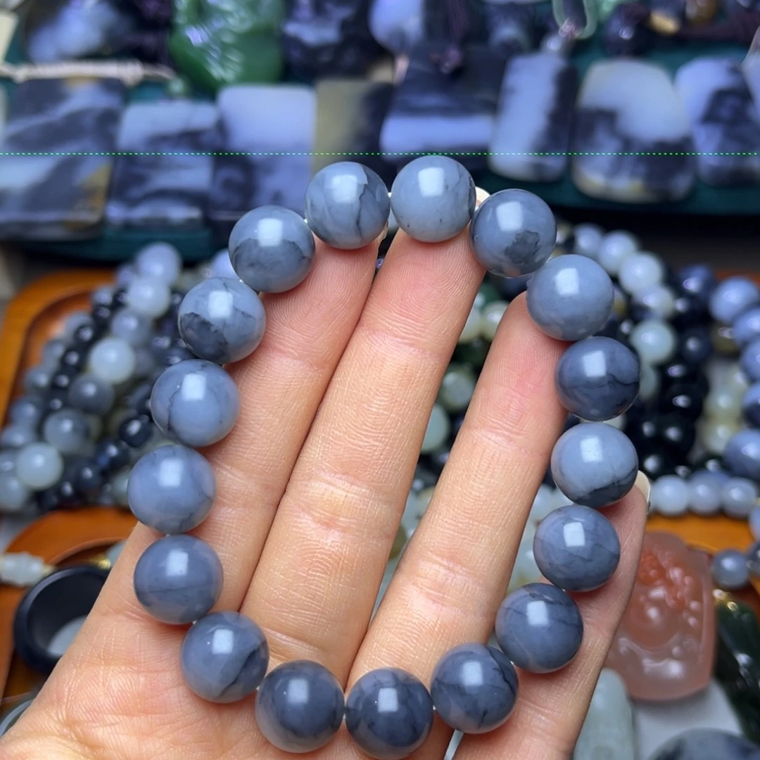 和田玉未镶嵌手串