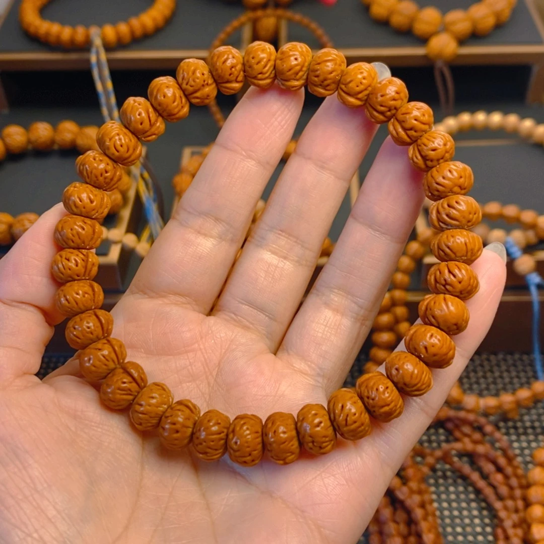 能***行桃核吊坠秦岭森林11