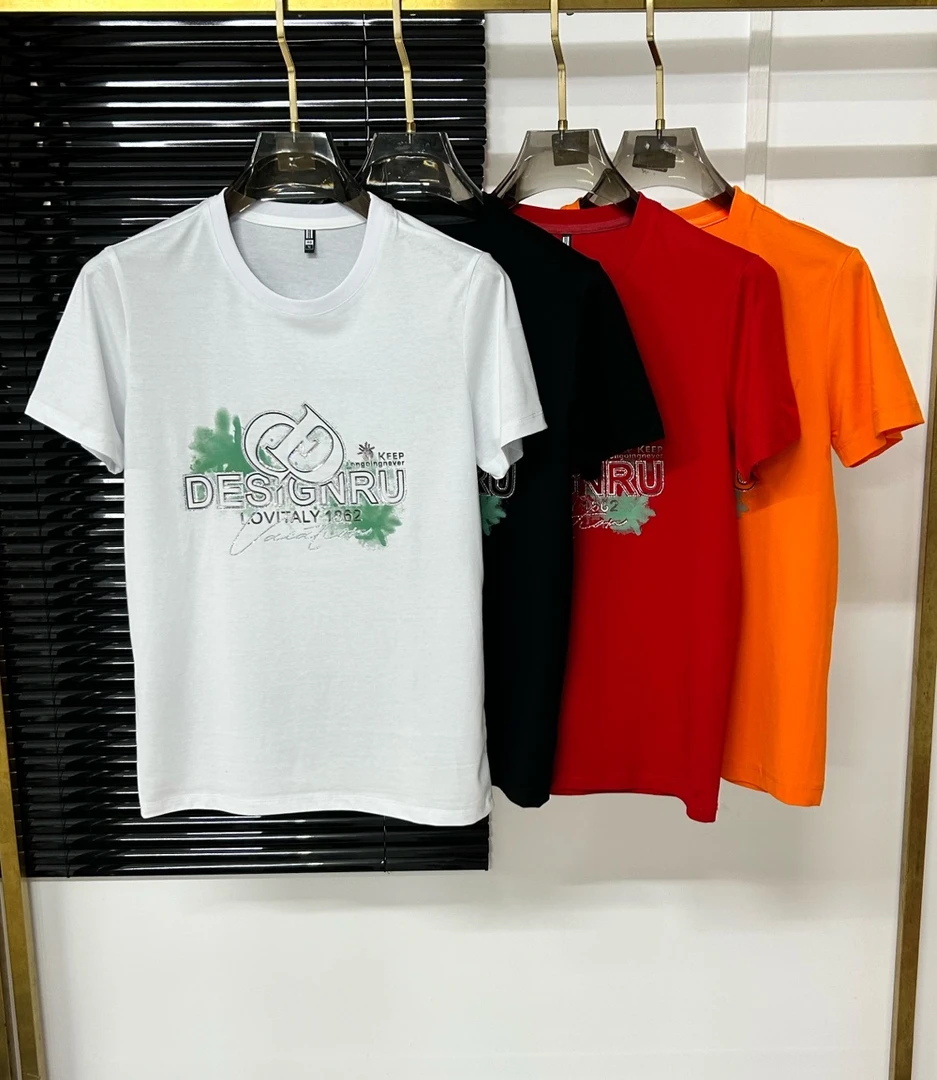 男士夏季高品质欧品短袖T恤   8901