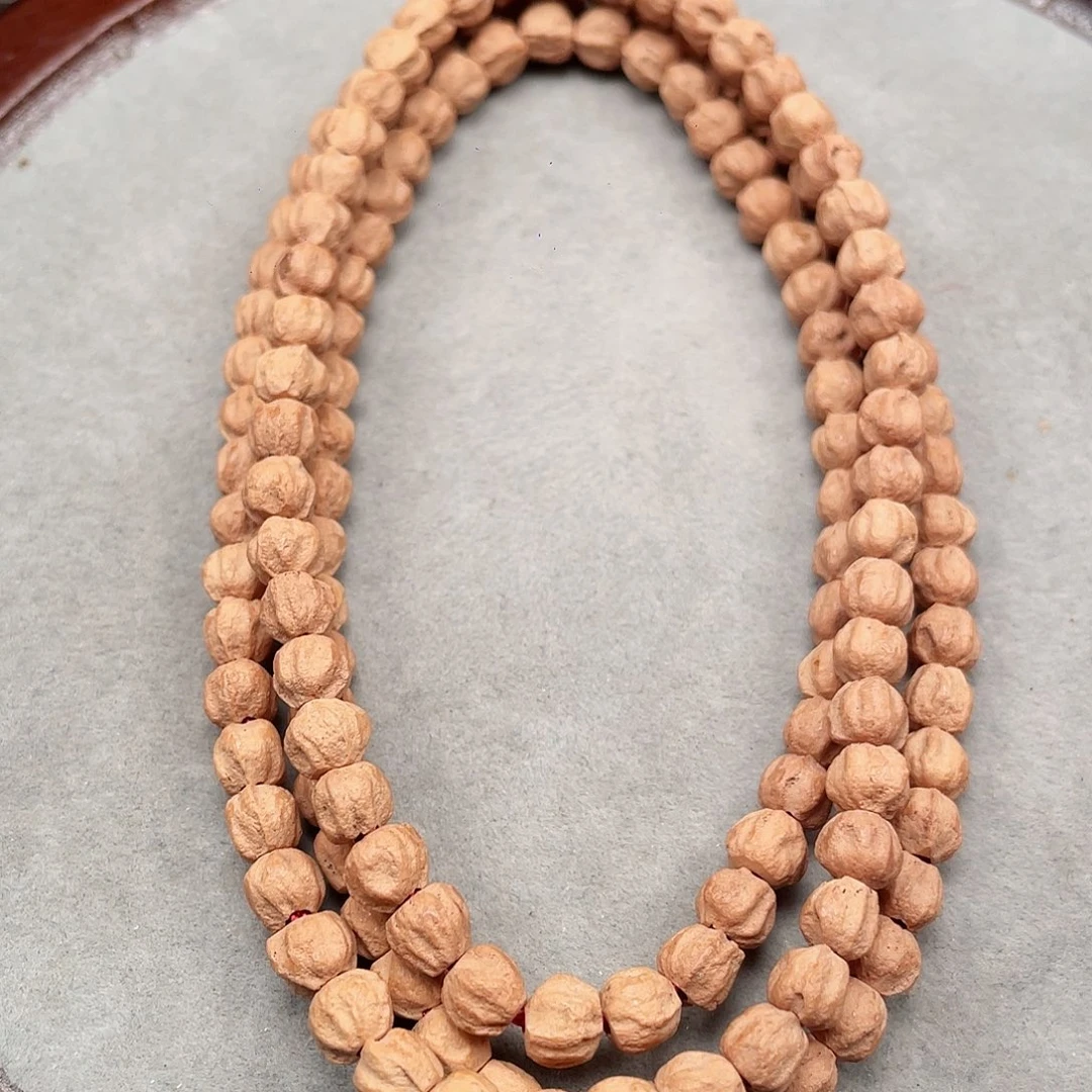 吊坠柏香籽/百香籽粉油皮莲花多棱