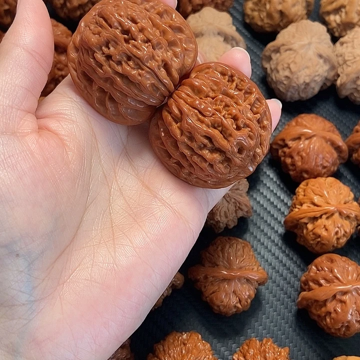 吊坠文玩核桃43四座楼。