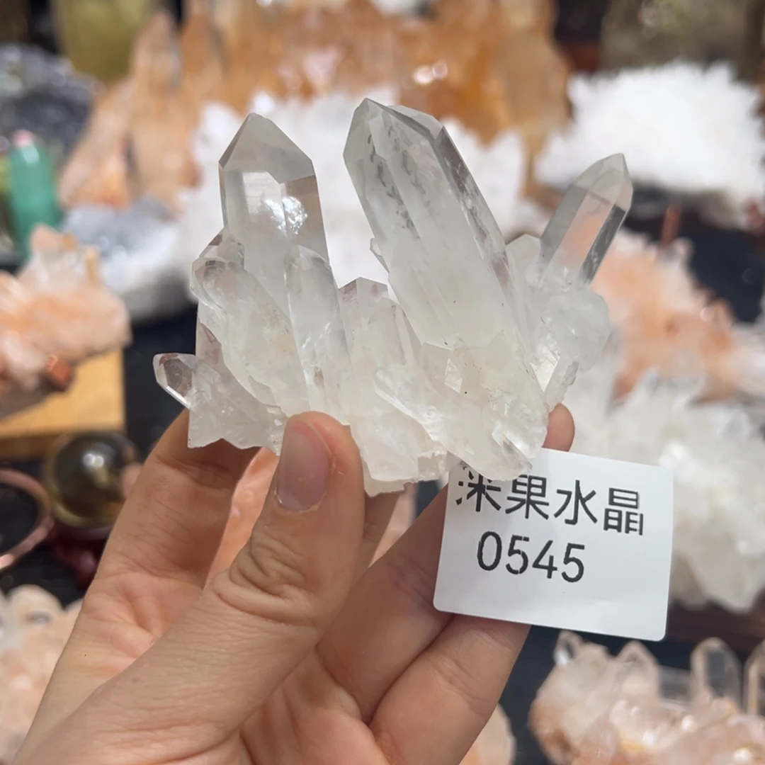 布***波水晶未镶嵌珠宝半成品