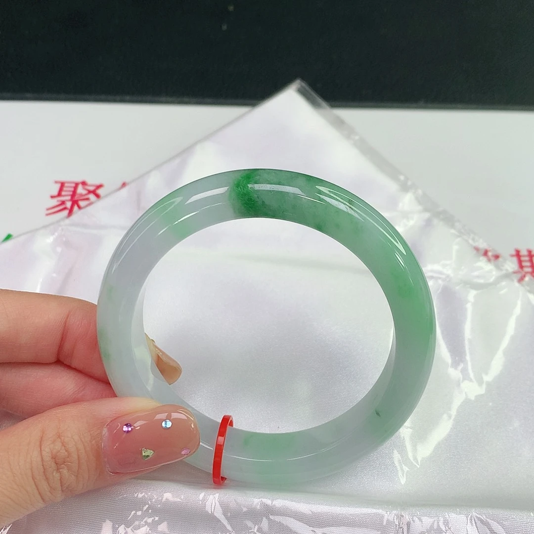 翡翠手镯未镶嵌天然翡翠A货022