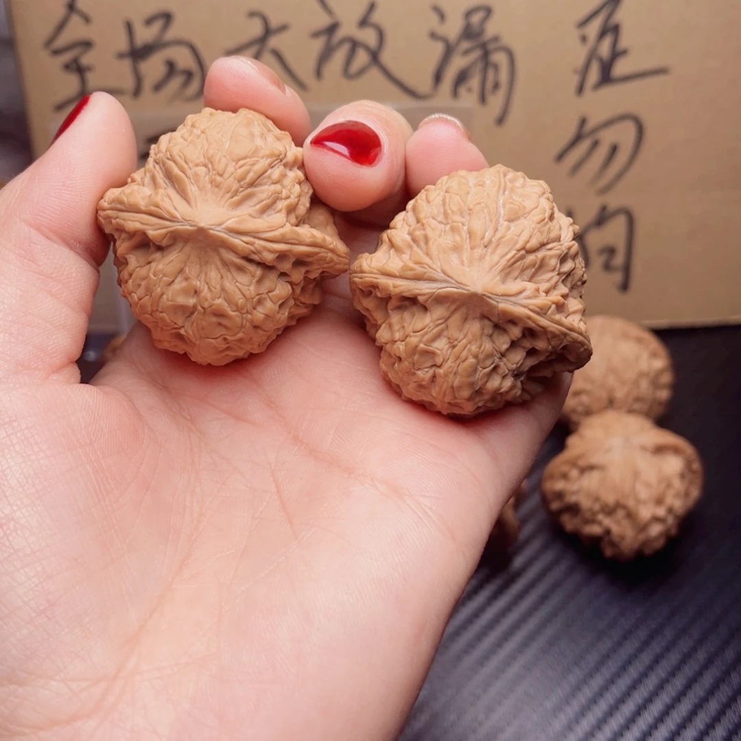 文玩核桃把件凉*大团圆42尺