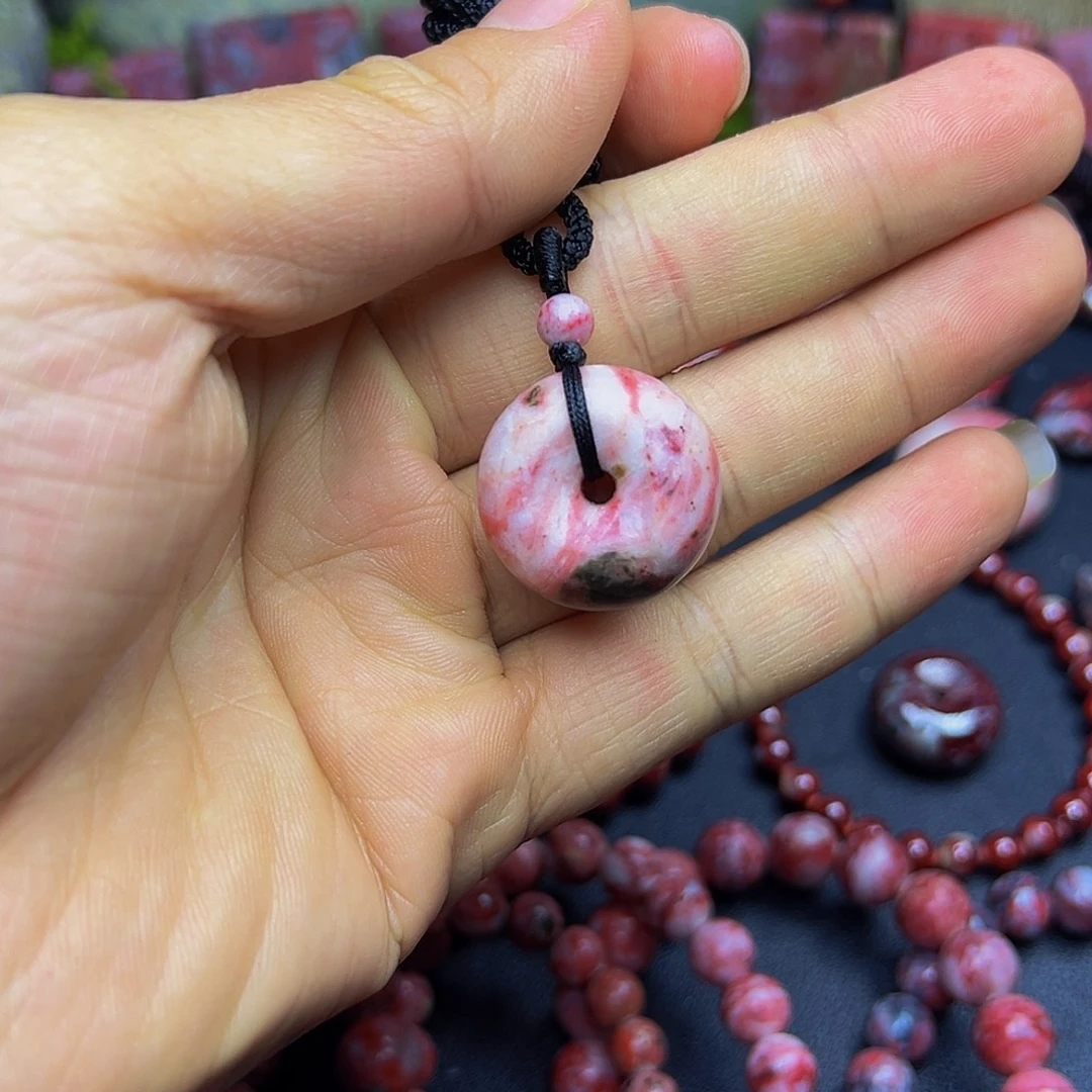 天然辰砂朱砂吊坠