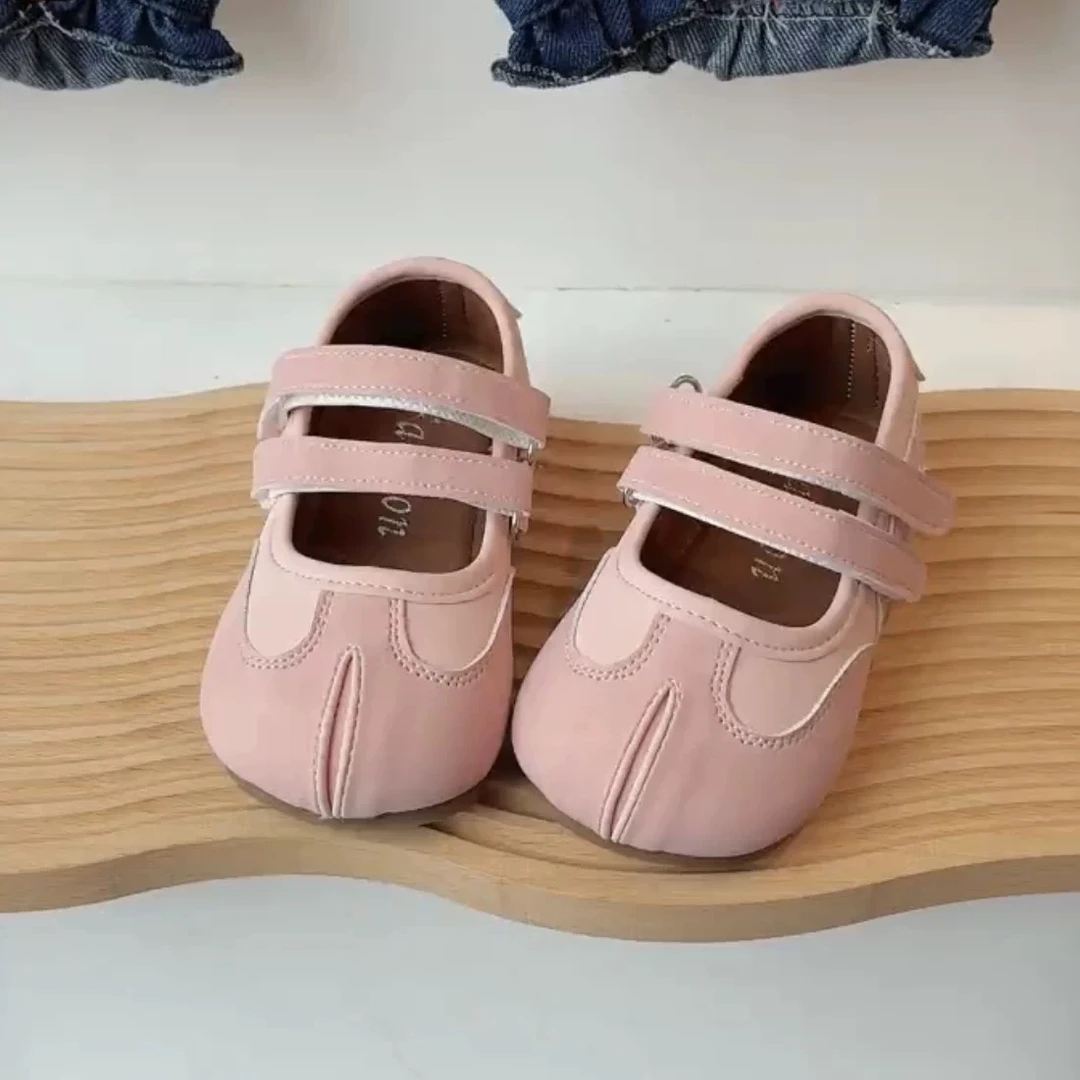 女童小皮鞋2025春秋新款儿童鞋子女宝宝公主鞋中小童软底百搭单鞋