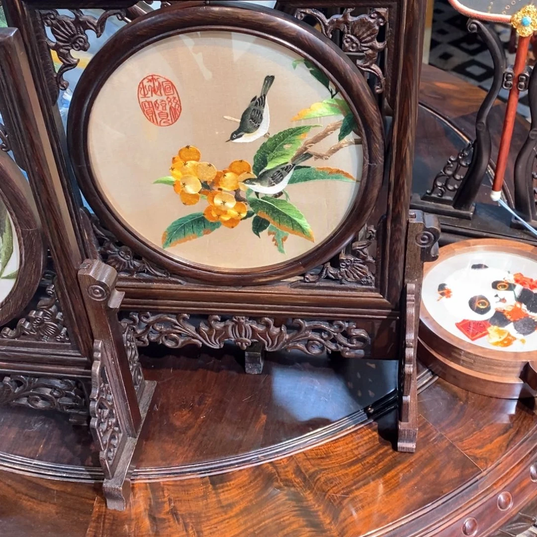 刺绣沿*苏州纯手工制作