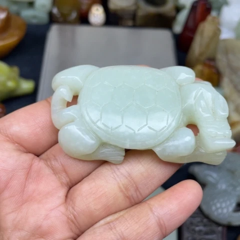 和田玉未镶嵌颈饰53