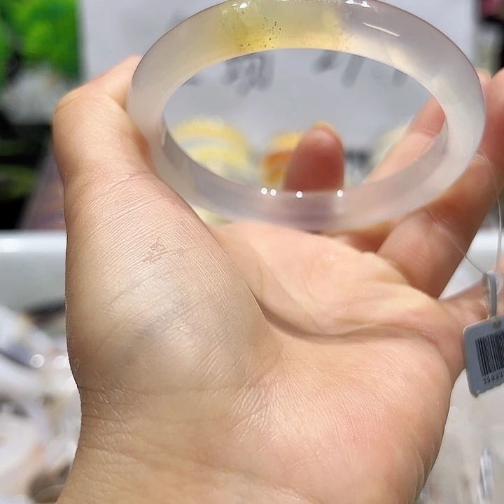 玛瑙/玉髓手镯未镶嵌皮**r