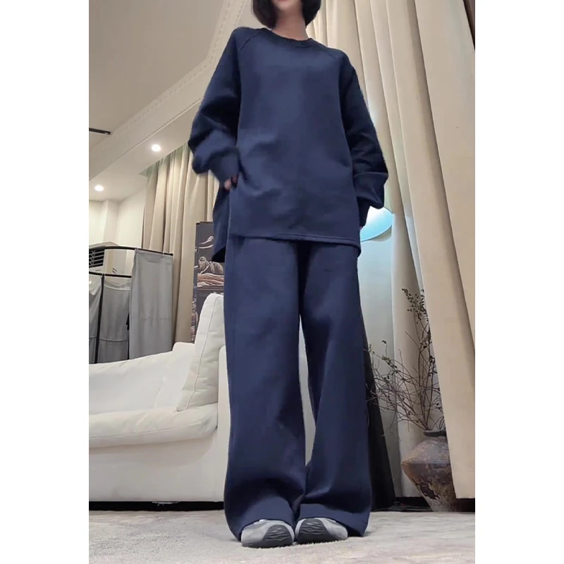 ZUOXIAOQI首乌插肩袖显瘦套装32(衣长80/胸围130/裤长104-106)