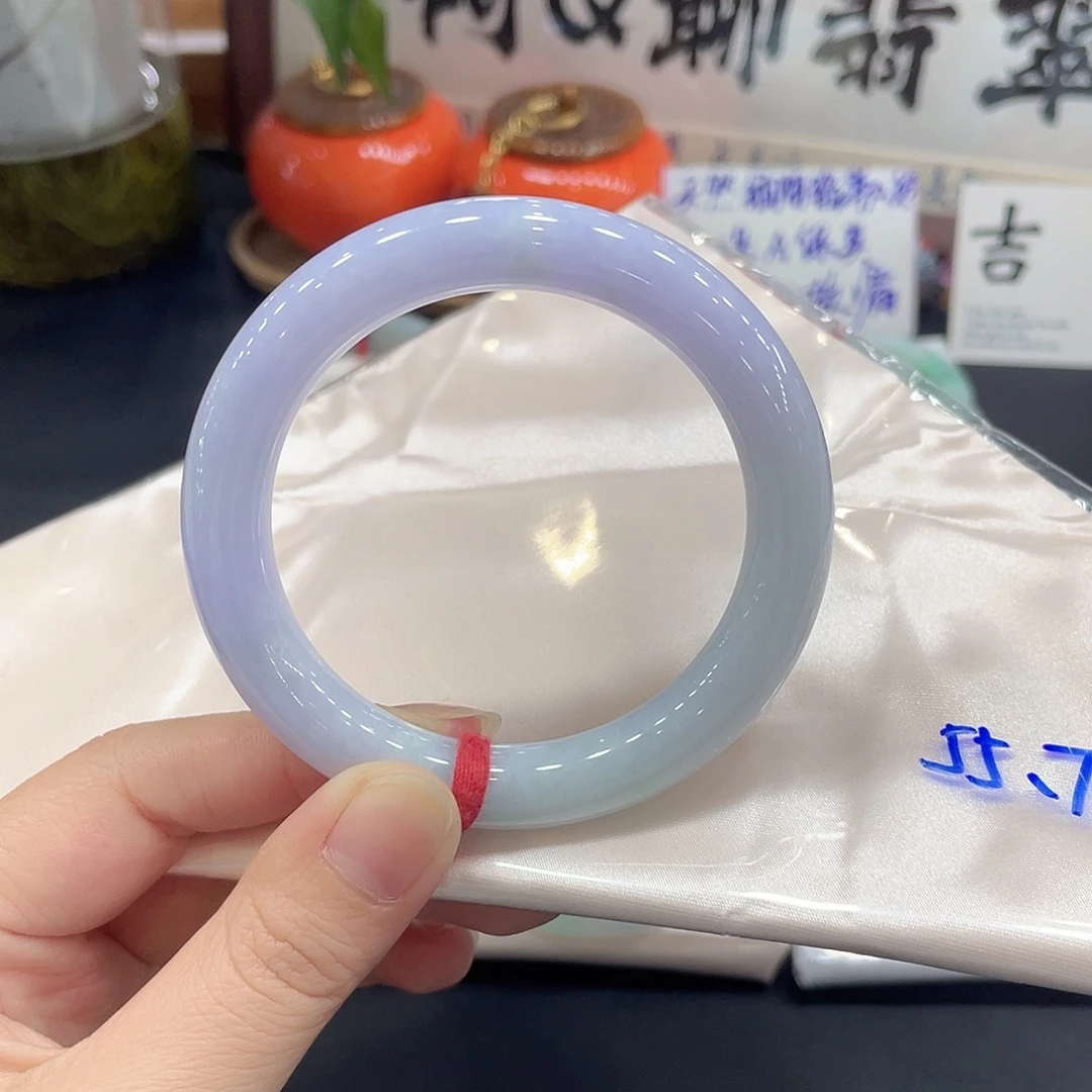 翡翠未镶嵌手镯天然缅甸A货翡翠手镯4