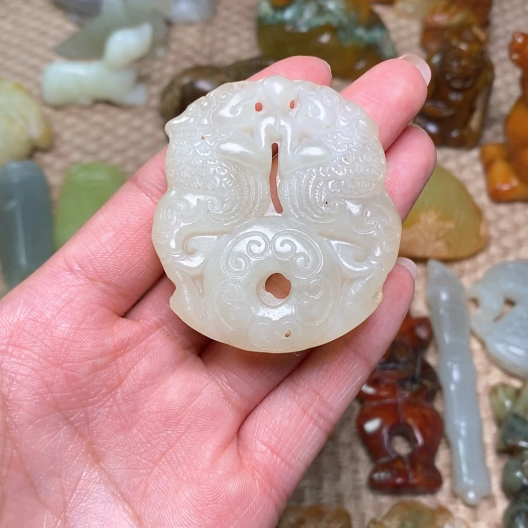 白玉菩提吊坠白玉菩提白玉菩提摆件
