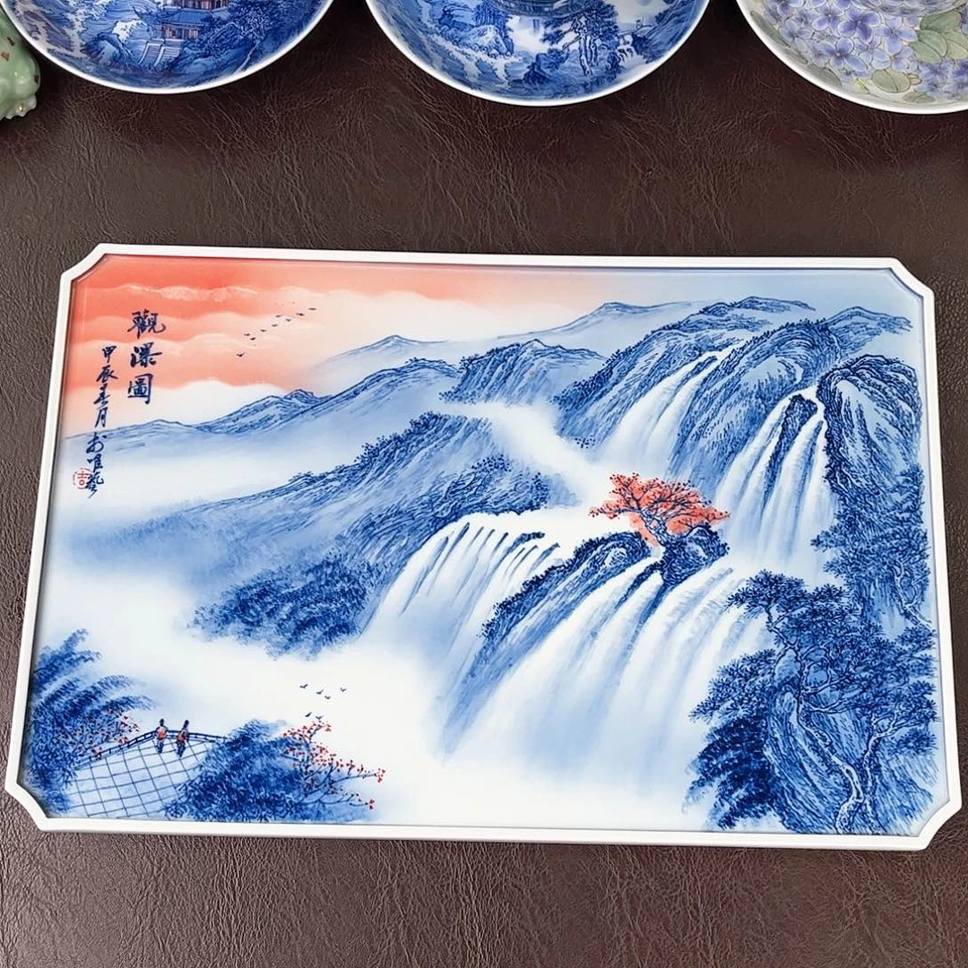 手绘高温瓷器瓷器