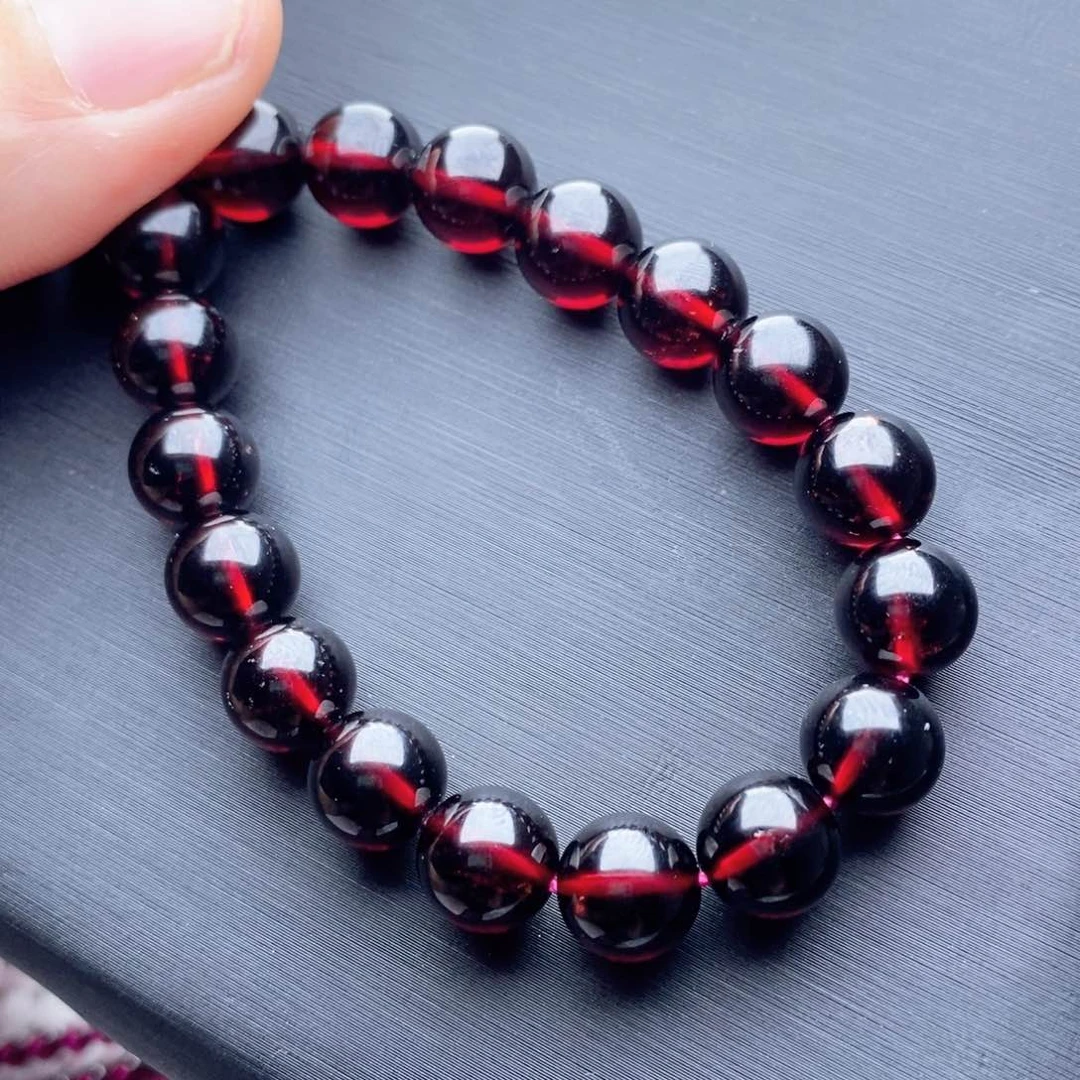 手链未镶嵌石榴石平**乐8.6毫米专柜大漏